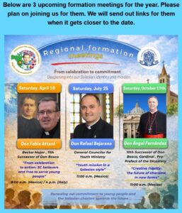 Salesian Cooperators Interamerica Regional Formation Meetings 2026